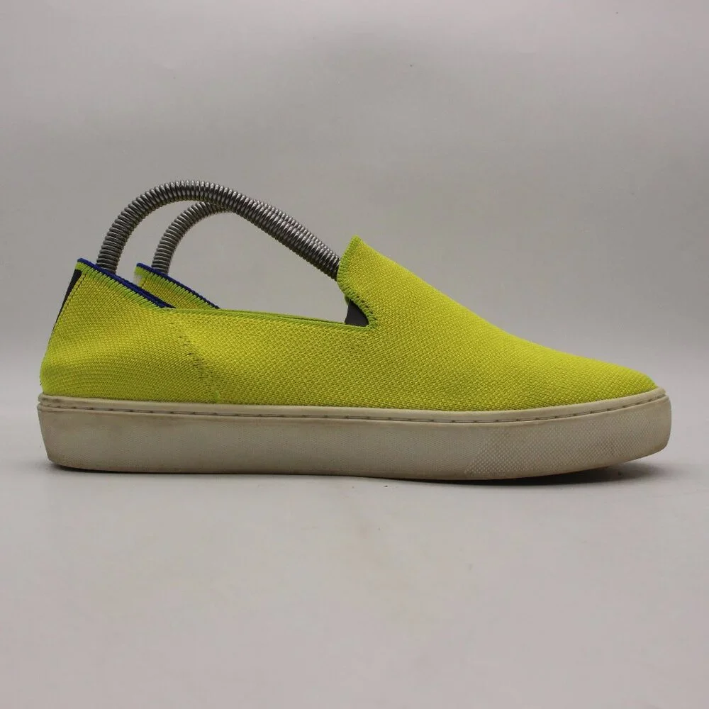 Rothy's The Original Sneakers Electric Lemon Neon Yellow Women's 8.5 Slip-On